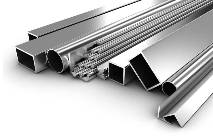 Barres d'acier ronds, rectangulaires, plats, U, cornières en L